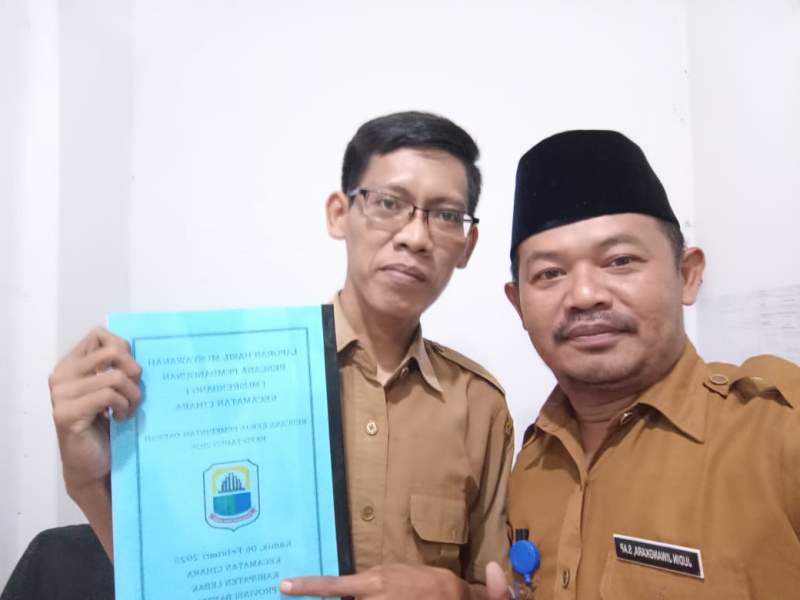 Penyerahan Dokumen Musrenbang  Kecamatan kepada DPRD lebak Dapil 4 melalui staf Komisi 4